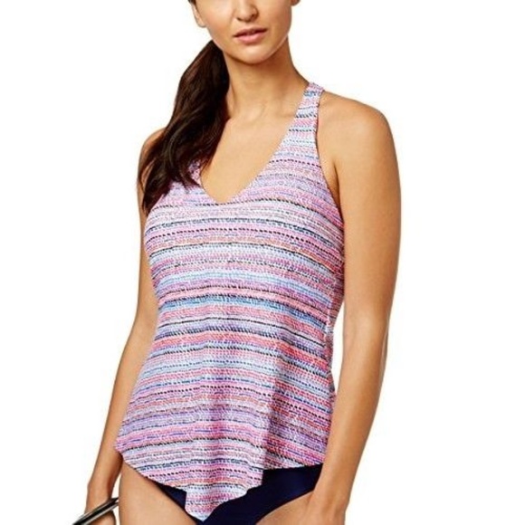 Island Escape Other - Island Escape Womens Racerback Tankini Top